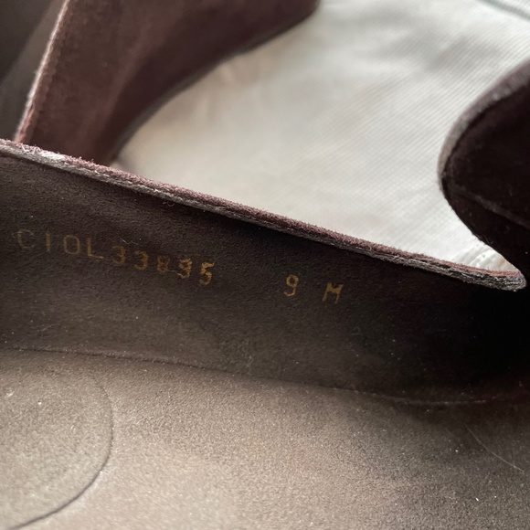 Brown Stuart Weitzman Suede Wedges - Picture 9 of 10